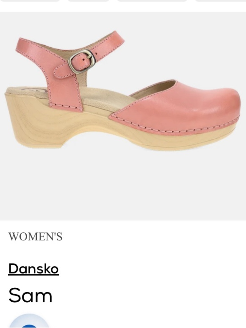 Dansko Sam Petal Calf